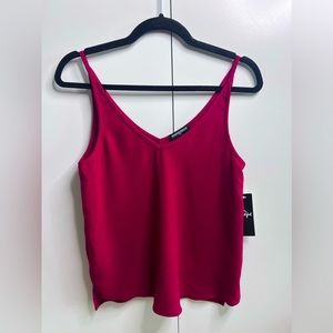 American Apparel Crepe V-Neck Strapy Cami